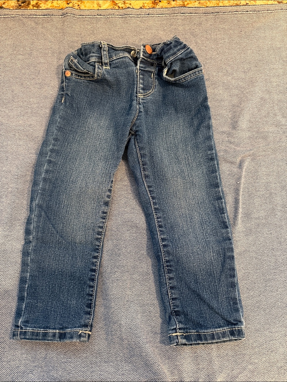 The Children's Place Dark Blue Straight Leg Jeans